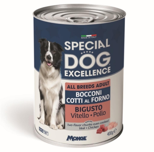 SPECIAL DOG EXCELLENCE BOCCONI COTTI AL FORNO BIGUSTO VITELLO/POLLO 400G 