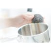 SCOTCH BRITE PAGLIETTE IN ACCIAIO INOX EXTRA FORTE DI LUNGA DURATA 3PZ  