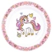PIATTO FONDO UNICORNO PP D20X4H