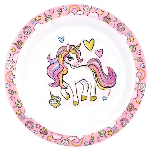 PIATTO FONDO UNICORNO PP D20X4H
