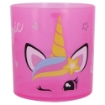 TAZZA ROSA UNICORNO IN PP 390ML 