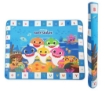 BABY SHARK TAPPETONE CON ALFABETO, NUMERI E NOTE MUSICALI- DIMENSIONI 150X120CM