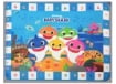 BABY SHARK TAPPETONE CON ALFABETO, NUMERI E NOTE MUSICALI- DIMENSIONI 150X120CM