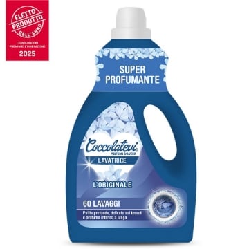 COCCOLATEVI DETERSIVO LAVATRICE ORIGINALE 60 LAVAGGI EFFICACE E SUPER PROFUMANTE 3LT 