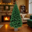  MAURY'S BASE SUPPORTO ALBERO DI NATALE EFFETTO TRONCO DIMENSIONI 32X26X30+4CM COLORE MARRONE USATO