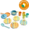 MAISONELLE BIO -SERVIZIO STOVIGLIE CON  PENTOLE, PADELLE BICCHIERI E  POSATE 25 PZ