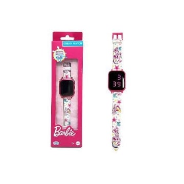 BARBIE - OROLOGIO DIGITALE LED WR 3 ATM RESISTENTE ALL'ACQUA -  IN ACCIAIO INOSSIDABILE