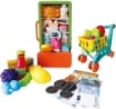 MAISONELLE - SHOPPING PLAYSET MISURA 12X9.5X24 CM, CARRELLO DELLA SPESA MISURA MONTATO 18X11.5X16.5 CM
