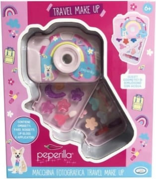 PEPERILLA - MACCHINA FOTOGRAFICA TRAVEL MAKE UPMISURA 12 X 9 CM SU DUE LIVELLI