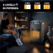 STUFA A GAS PIEGHEVOLE 4200 WATT 3 LIVELLI DI POTENZA - FIAMMA BLU
