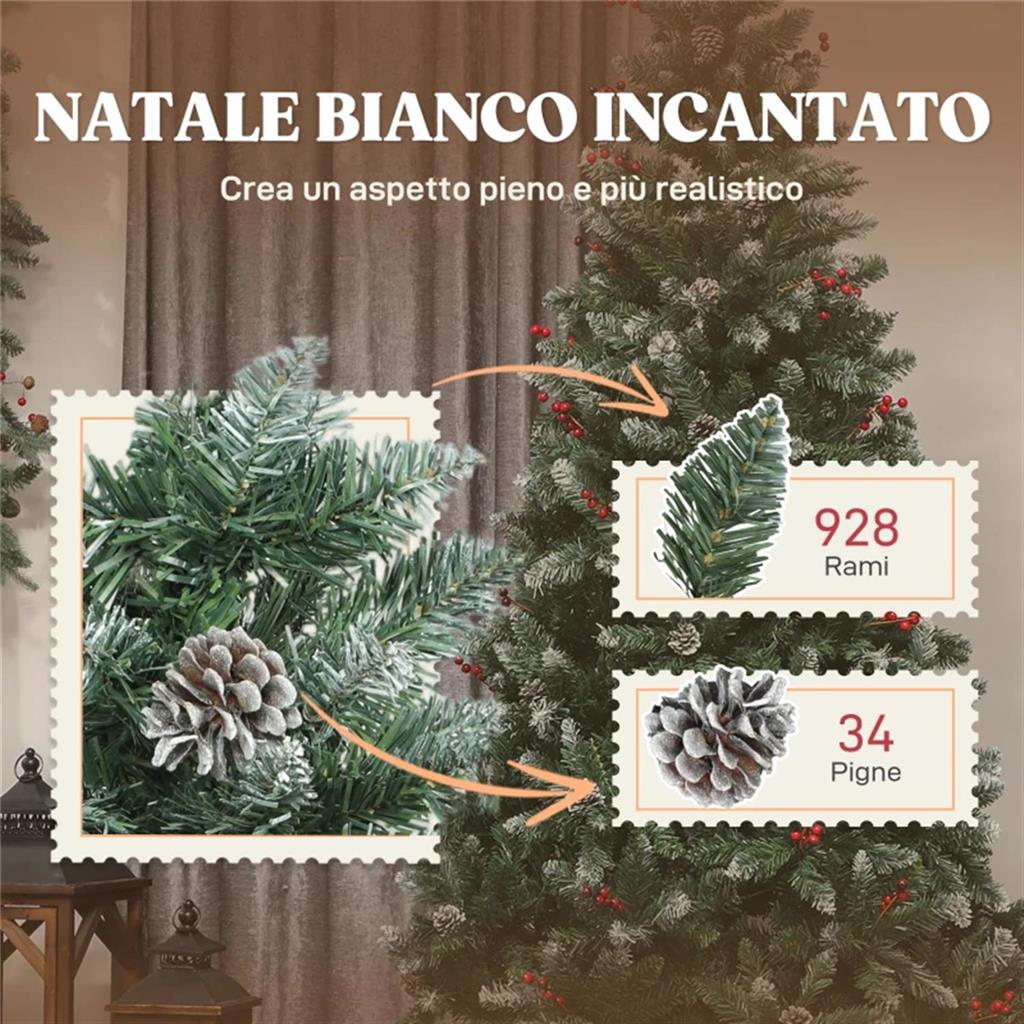 1 Pezzo Decorazione Albero Di Natale In Vetro Sotto La Campana Con Luce A Led Per Regalo Creativo Di Esportazione | SHEIN ALIA