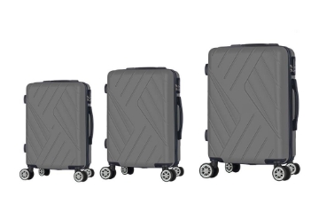 COVERI TROLLEY BASILEA 3PZ GRIGIO 56/66/76CM 