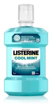 LISTERINE COLLUTTORIO COOL MINT IN FORMATO DA 1 LITRO
