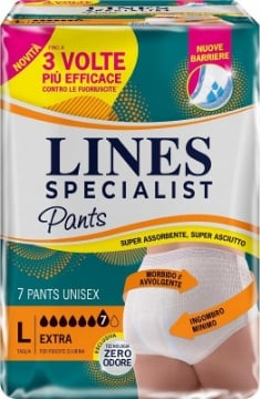 LINES SPECIALIST PANTS UNISEX 7PZ TAGLIA L EXTRA
