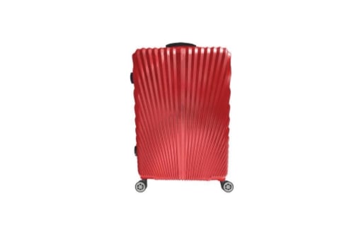 COVERI TROLLEY CALCUTTA ROSSO 4 RUOTE REMOVIBILI H56CM 