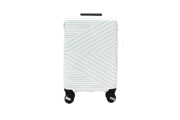 COVERI TROLLEY CARLOS RUOTE REM BIANCO 4 RUOTE REMOVIBILI 56CM