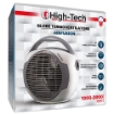 HIGH TECH GLOBE TERMOVENTILATORE 2 LIVELLI DI POTENZA, MANOPOLA TERMOSTATO, CAVO 140 CM 1000-2000W