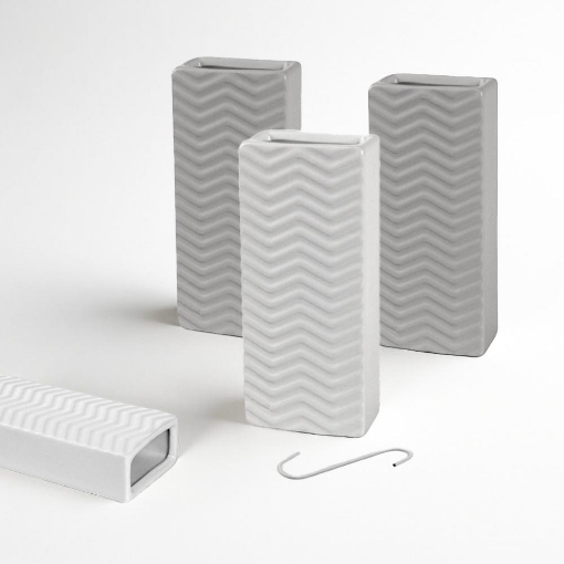 UMIDIFICATORE PER TERMOSIFONE IN CERAMICA DIMENSIONE 8X4X20H CM - ASSORTITO 