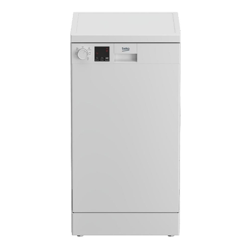 BEKO LAVASTOVIGLIE SLIM DVS05024W CAPACITÀ 10 CON 5 PROGRAMMI, CLASSE ENERGETICA A++ - COLORE BIANCO 