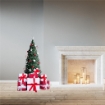 MAURY'S ALBERO DI NATALE EXTRA SLIM 150 CM VERDE CON 317 RAMI ARTICOLO USATO 