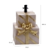 MAURY'S BASE SUPPORTO ALBERO DI NATALE CON PACCHI REGALO PIÙ FIOCCO DIMENSIONI 34X32X46H CM