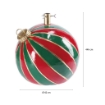 MAURY'S BASE SUPPORTO ALBERO DI NATALE CON PALLINA ROSSA E VERDE Ø 42X44H CM 