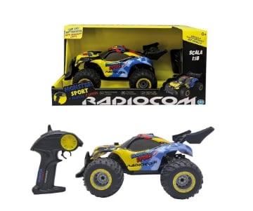 RADIOCOM - MONSTER SPORT SPEED AUTO CON  7 FUNZIONI E 2 VELOCITÀ CARICA USB