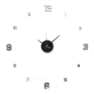 OROLOGIO ADESIVO DA PARETE SILENZIOSO EFFETTO SPECCHIO 50CM