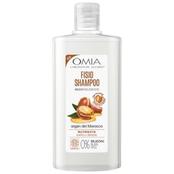 OMIA ECOBIO FISIO SHAMPOO ECOBIOLOGICO ARGAN DEL MAROCCO NUTRIENTE CAPELLI SECCHI ARGAN 0% SILICONI 200ML 
