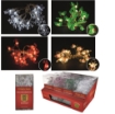 HIGH TECH FILO DOCORATIVO NATALE 20 LED 230 CM A BATTERIA - USO INTERNO - ASSORTITO OKX