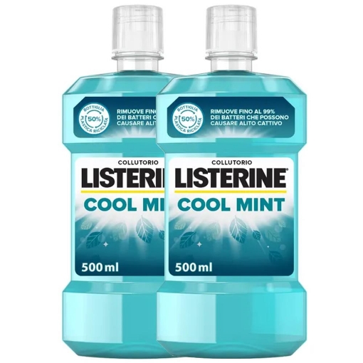 LISTERINE COLLUTTORIO COOL MINT 2PZ 500ML