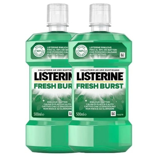 LISTERINE COLLUTTORIO FRESH BURST 2PZ 500ML