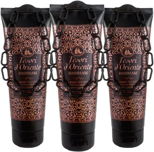 SET 3 CONFEZIONI TESORI D'ORIENTE DOCCIA CREMA HAMMAM DA 250 ML