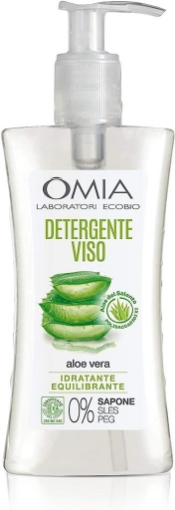 OMIA GEL DETERGENTE VISO ECO BIO ALOE VERA DEL SALENTO STRUCCANTE IDRATANTE PER PELLI NORMALI E MISTE 200 ML 