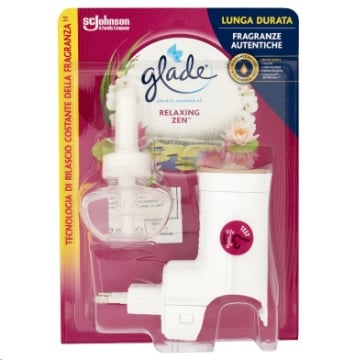 GLADE DEODORANTE PER AMBIENTE ELETTRICO BASE + RICARICA  20 ML RELAXING ZEN