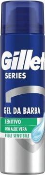 GILLETTE SERIES GEL DA BARBA LENITIVO CON ALOE VERA 200 ML