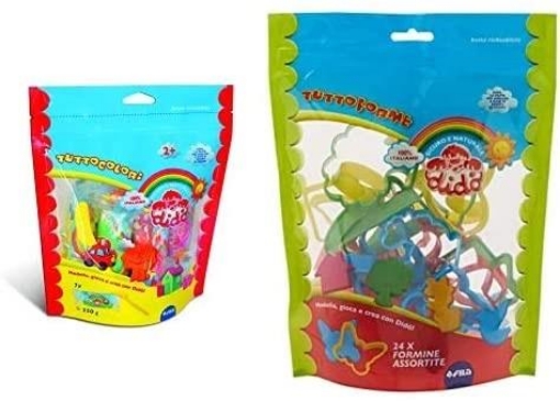 DIDÒ SET PONGO E FORMINE IN COLORE ASSORTITO