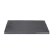 SET 2 VASSOI SOTTOPIATTI IN ARDESIA 30 X 11 CM CON PIEDINI ANTISCIVOLO