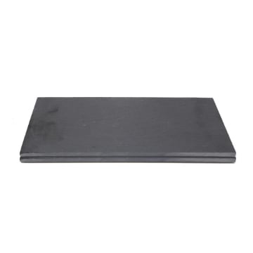 SET 2 VASSOI SOTTOPIATTI IN ARDESIA 30 X 11 CM CON PIEDINI ANTISCIVOLO