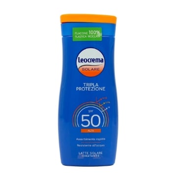 LEOCREMA SOLARE TRIPLA PROTEZIONE LATTE IDRATANTE SPF50 200 ML 