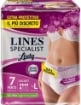 LINES SPECIALIST PANTS DISCREET TAGLIA L 7 PEZZI 