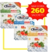 MAURY'S 260 SACCHETTI ALIMENTI GELO FRIGO FREEZER 3 MISURE TRASPARENTI 