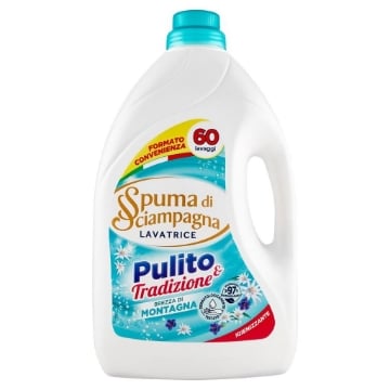 SPUMA DI SCIAMPAGNA LAVATRICE 3,6LT 60 LAVAGGI FRESCHEZZA ALPINA