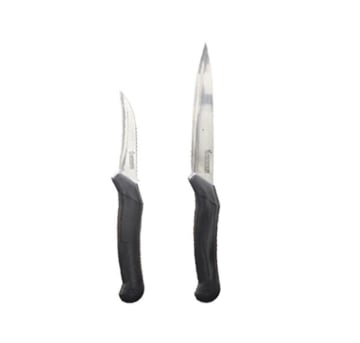 MAURY'S  SET 2 SPELUCCHINI LAMA DRITTA E CURVA IN ACCIAIO INOX 