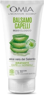 OMIA BALSAMO CAPELLI ECO BIO CON ALOE VERA DEL SALENTO PER CAPELLI NORMALI IDRATANTE ED EQUILIBRANTE DA 180 ML 