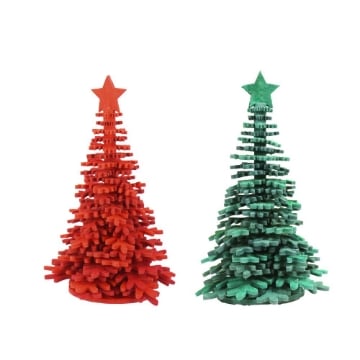 MA MAISON ALBERO HOLIDAY IN FELTRO 25X16CM ASSORTITO