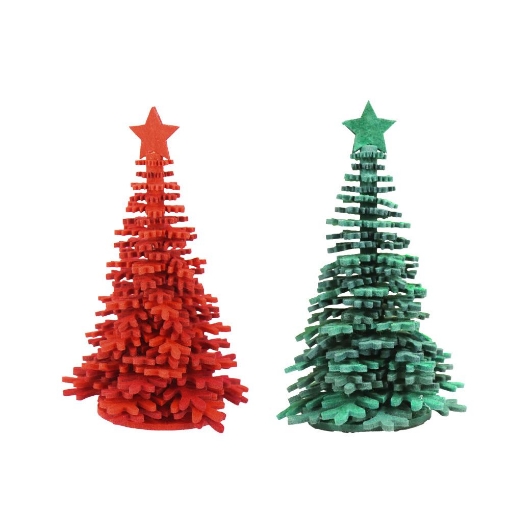 MA MAISON ALBERO HOLIDAY IN FELTRO 25X16CM ASSORTITO