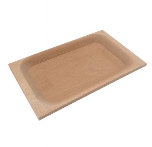 SCIFETTA IN LEGNO DI FAGGIO NATURALE 50X2,2X25 CM