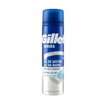 GILETTE SERIES DEL DA BARBA RIVITALIZZANTE CON TÈ VERDE PER PELLI SENSIBILI 200ML