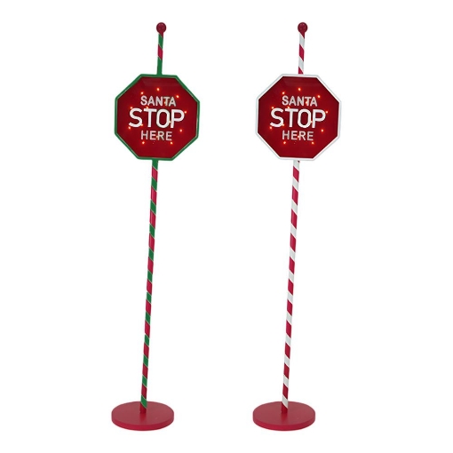 MAURY'S CARTELLO STOP NATALIZIO CON LED DIMENSIONI 33X180 CM - COLORE ASSORTITO ARTICOLO USATO